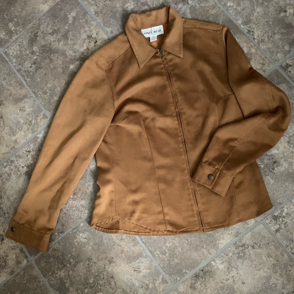 Jones wear size 10 zip up blazer - Picture 3 of 6